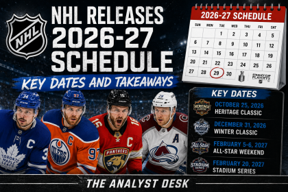 NHL release key dates NHL players and calendar
