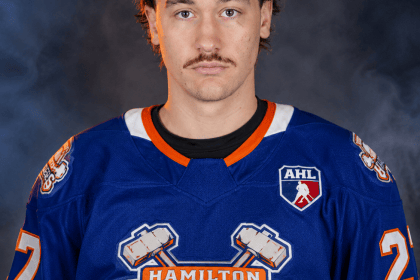 Hamilton Hammers Add Young Defenseman Chas Sharpe on One-Year AHL Contract