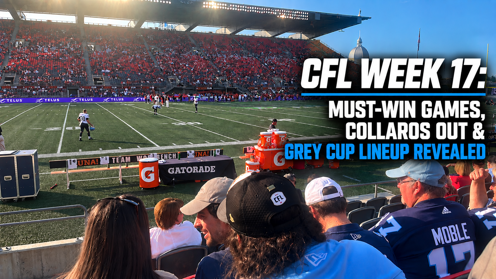 CFL Week 17 preview featuring must-win games, Zach Collaros injury and Grey Cup lineup